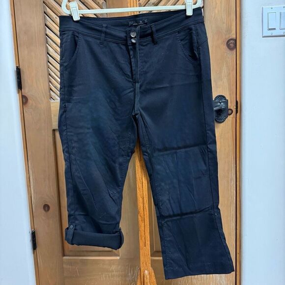 PrAna black Halle hiking pants 16 - Picture 1 of 7